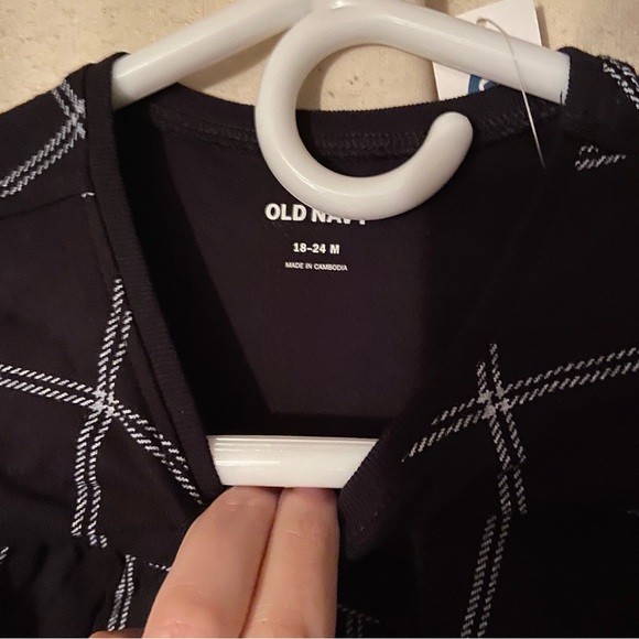 NWOT CARTERS WINDOWPANE TUNIC DRESS - Picture 2 of 2